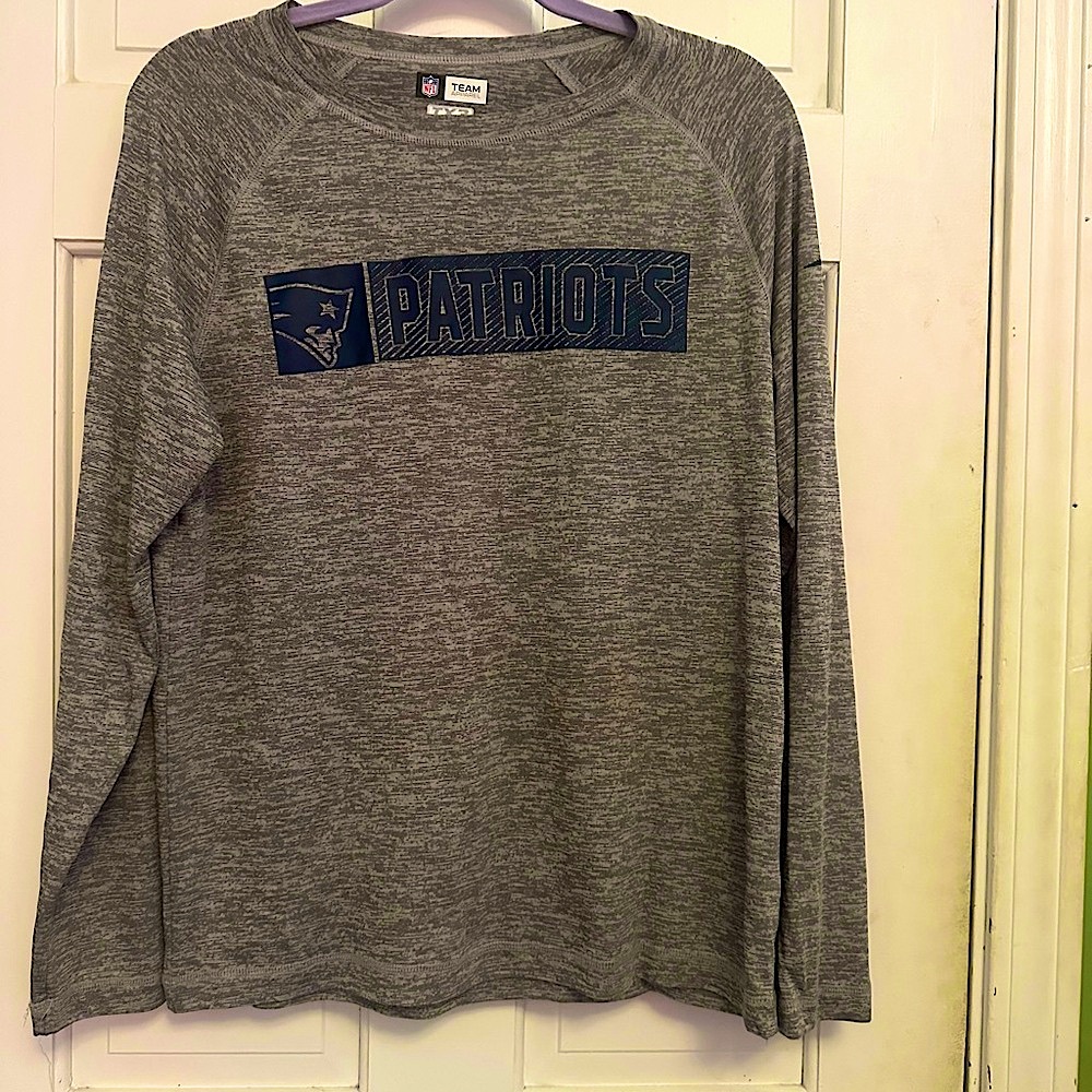 Patriots - NFL Team Apparel TX3 Cool Gray Shirt
